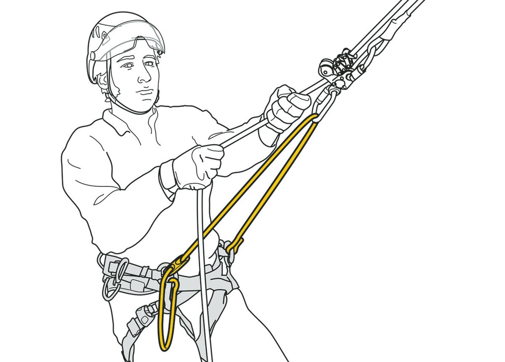 Petzl Adjustable attachment bridge