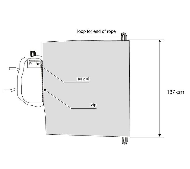 Singing Rock ROPE bag