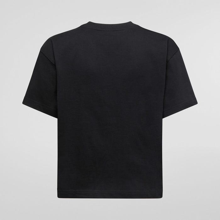 [ZACT253K00Y00M] LaSportiva Since 1928 Crop T-Shirt W  (Black/Yellow, M)