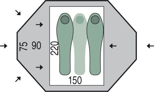 Pinguin Tornado 2 Duralu, green, v2021