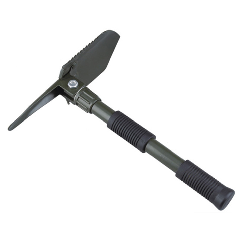 AceCamp Folding Shovel with Pick