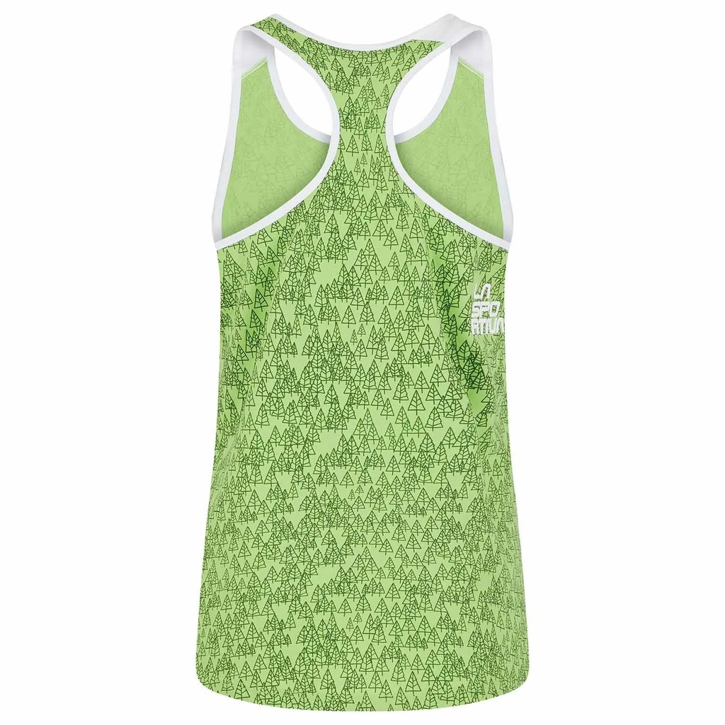 LaSportiva Trees Tank W Lime Green/Kale