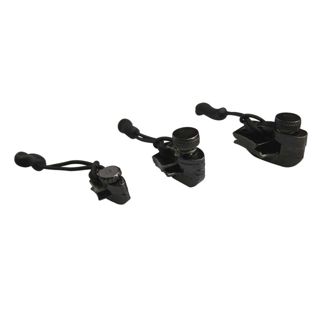 Munkees FixnZip Black 3-pack