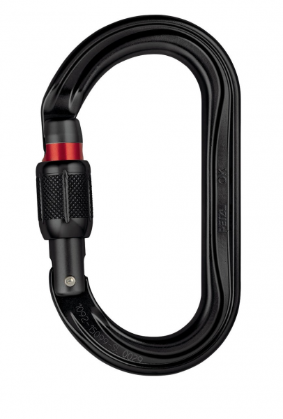 Petzl OK SCREW-LOCK, Black