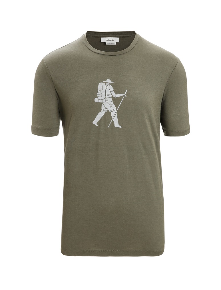 Icebreaker Mens Tech Lite II SS Tee Trail Hiker
