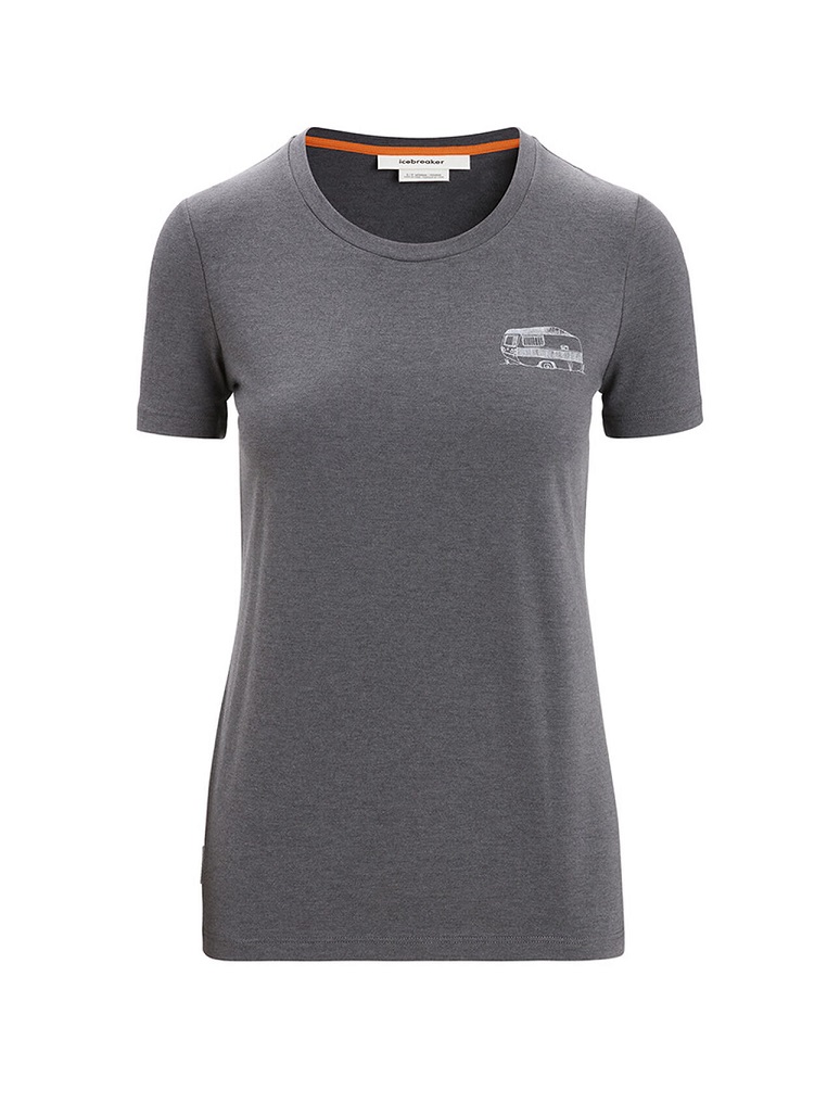 Icebreaker Wmns Central Classic SS Tee Caravan Life