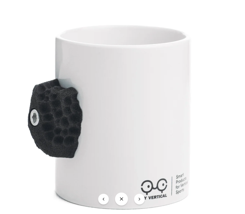 Puodelis  YY Vertical Climbing Mug - Black