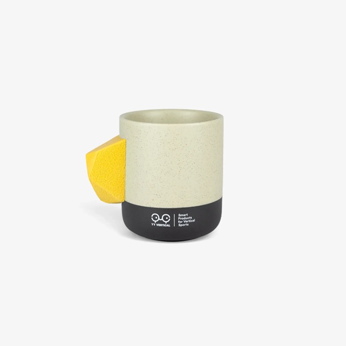 Puodelis  YY Vertical Climbing Mug Evo - Yellow