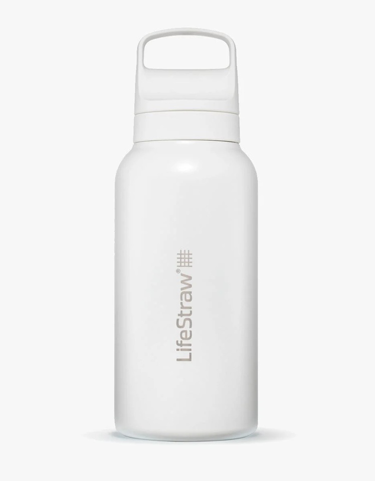 LifeStraw Go 2.0 Stainless Steel Water Filter Bottle 1L