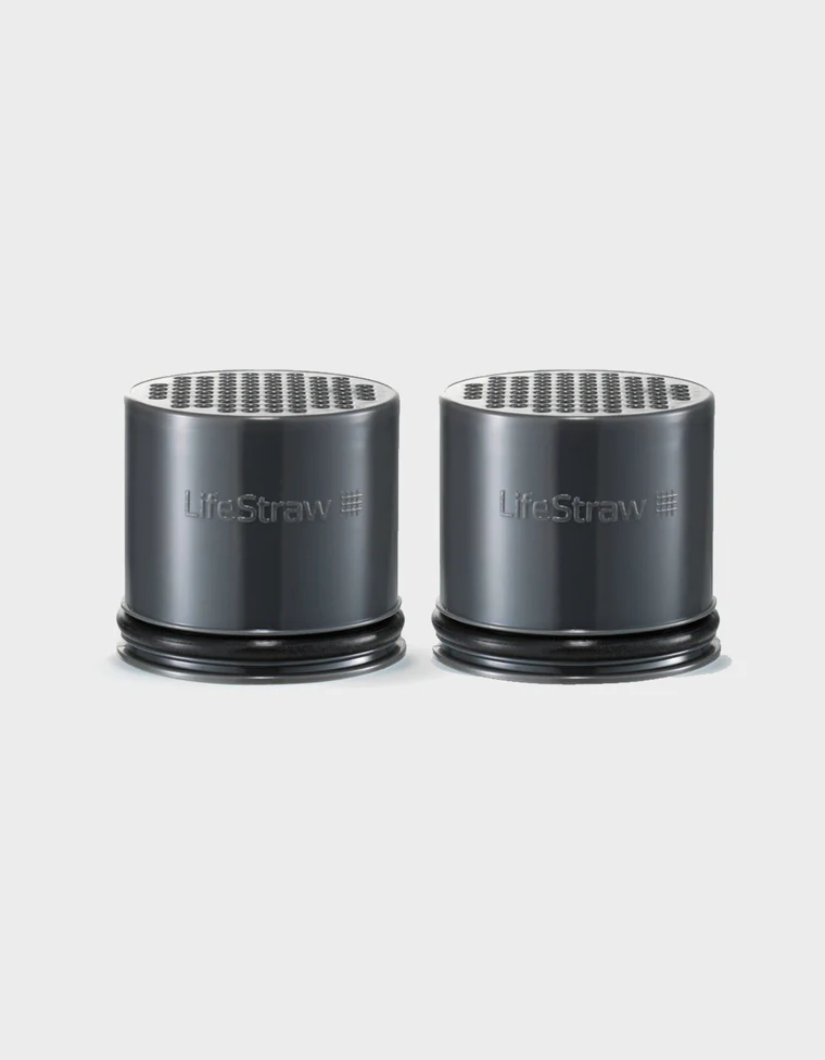 LifeStraw Go 2.0  Replacement Universal Activated Carbon Filter with Tritan Renew; 2-Pack