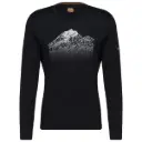 Icebreaker Mens 200 Oasis LS Crewe Rising Light