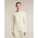 Icebreaker Womens 200 Oasis LS Crewe Sunrise Summit 