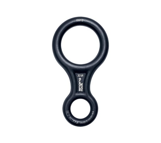 [K6031BB] Singing Rock Figure 8 L, 30kN, Black matt