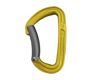 [SR000605] Singing Rock D carabiner COLT Bent