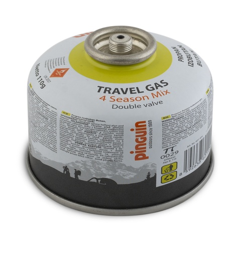 [601404] Pinguin 110g propan-butan gas cartridge