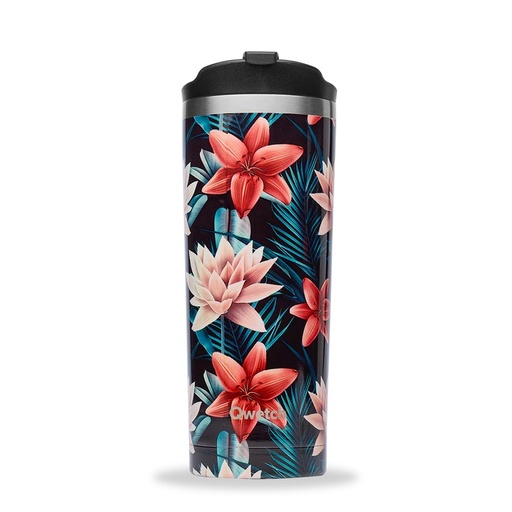 [QM6013] Qwetch Tropical - Black Flower 470 ml