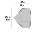 MSR Gear Shed, Green