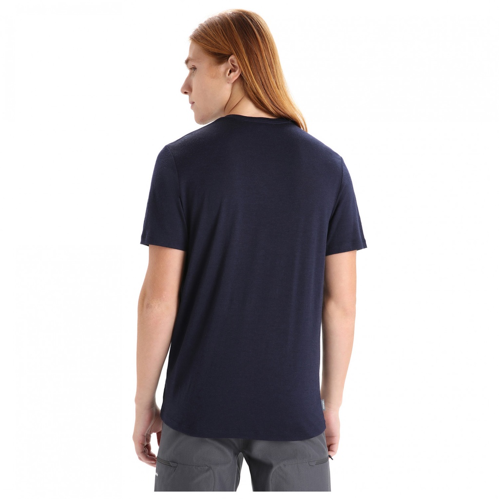 Icebreaker Mens Tech Lite II SS Tee Icebreaker Essential Logo