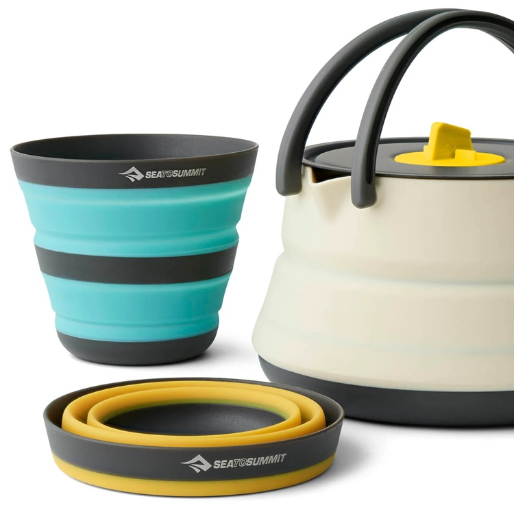 Sea To Summit Frontier UL Collapsible Kettle Cook Set - [2P] [3 Piece]