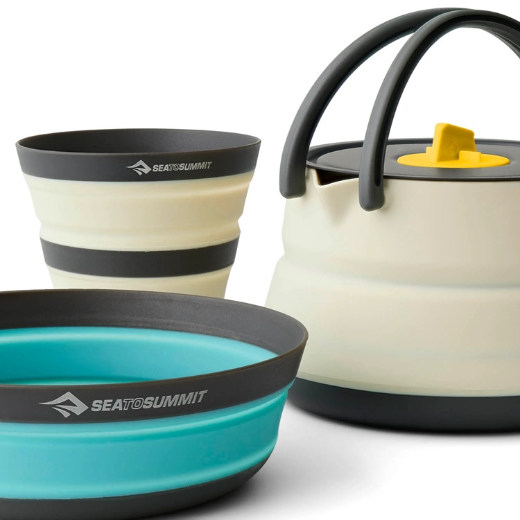 Sea To Summit Frontier UL Collapsible Kettle Cook Set - [1P] [3 Piece]