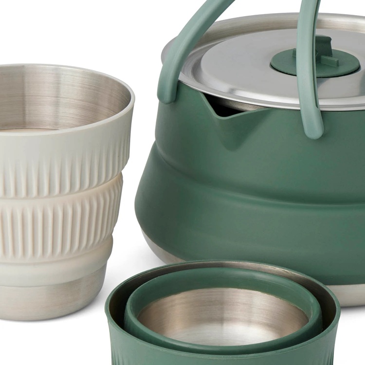 Sea To Summit Detour Stainless Steel Kettle Cook Set - [2P] [3 Piece]