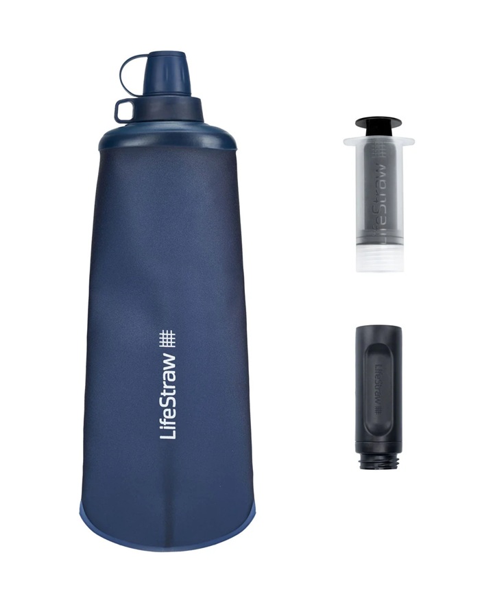 LifeStraw Peak Series Collapsible Squeeze Bottle 1L