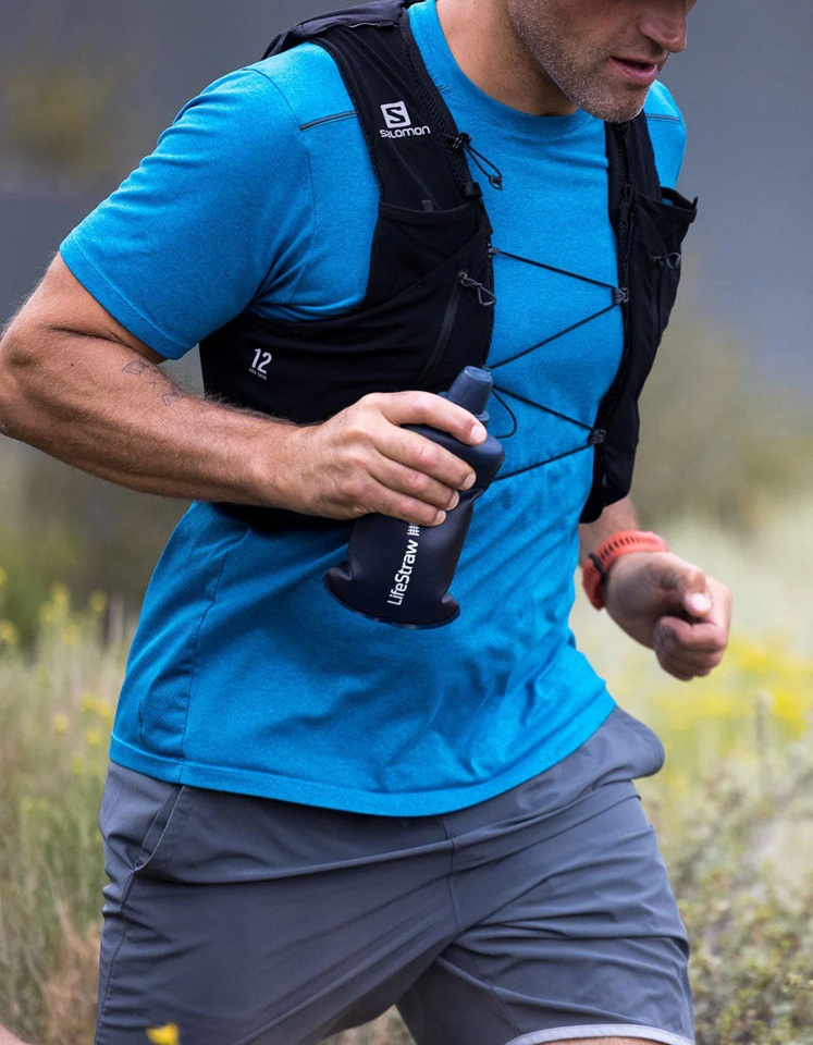 LifeStraw Peak Series Collapsible Squeeze Bottle 1L