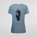 [ZACT243B53B46S] LaSportiva Crimp T-shirt Women (S, Limestone/Night Sky)