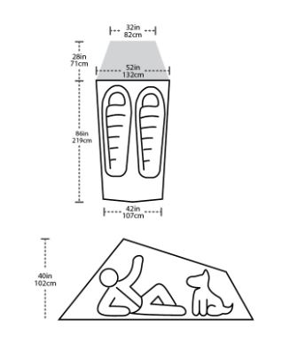 Big Agnes Fly Creek HV UL2 Bikepack