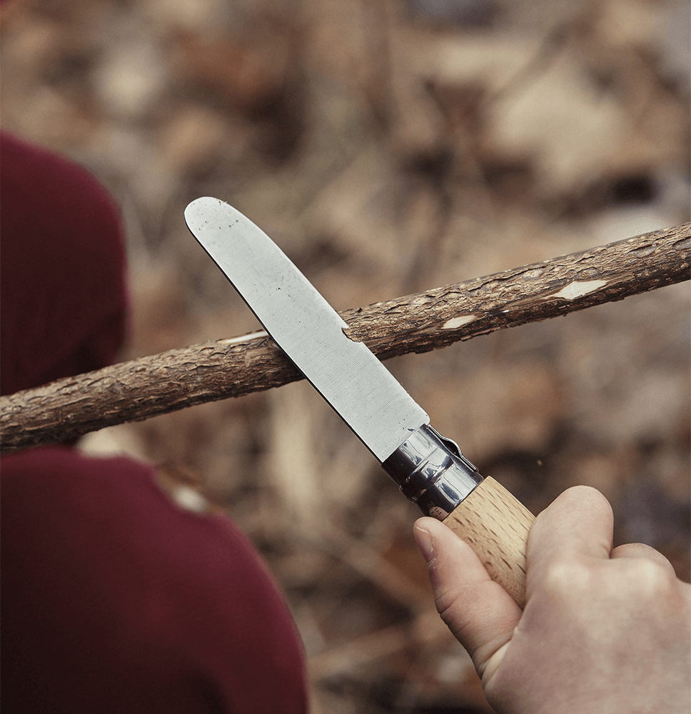 Opinel Round Ended Knife N°07 + CASE