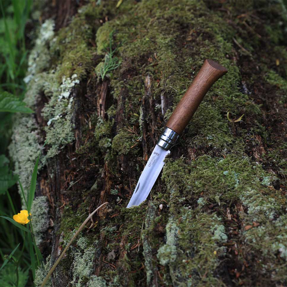 Opinel Stainless Steel N°8 Walnut