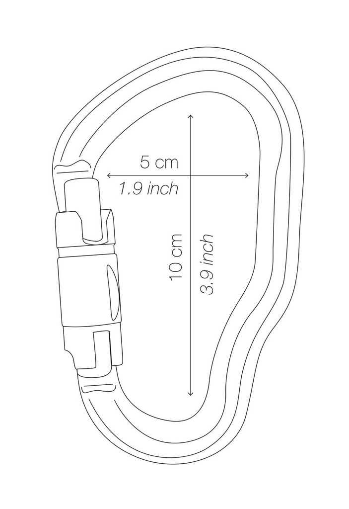 Petzl VERTIGO TWIST-LOCK