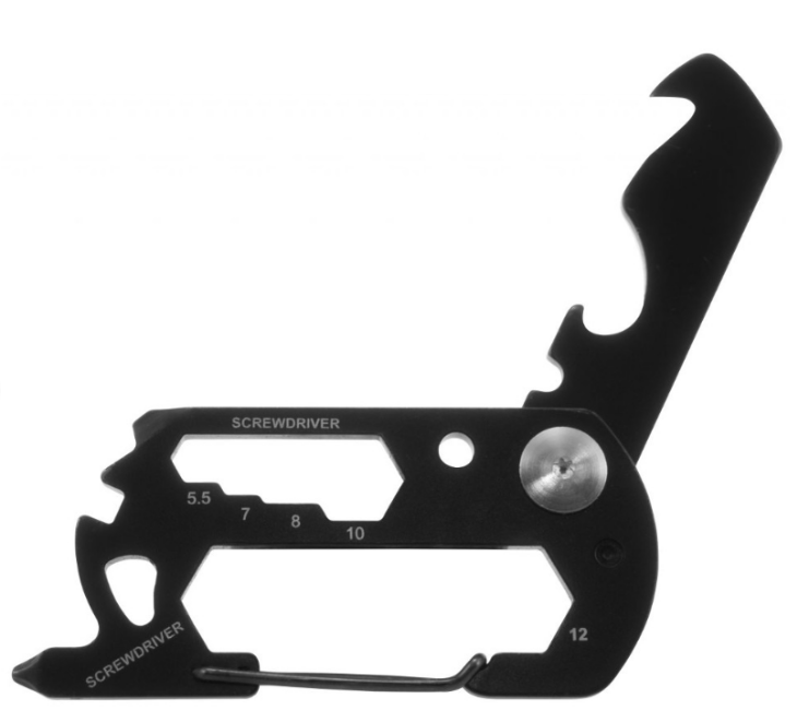 Munkees Carabiner Card Tool 13-function