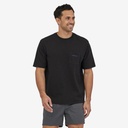 Patagonia Boardshort Logo Pocket Responsibili-Tee Men Ink Black