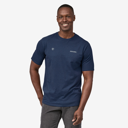 Patagonia Forge Mark Responsibili-Tee Men Lagom Blue