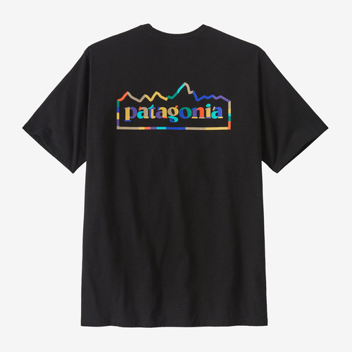 Patagonia Unity Fitz Responsibili-Tee Men Ink Black