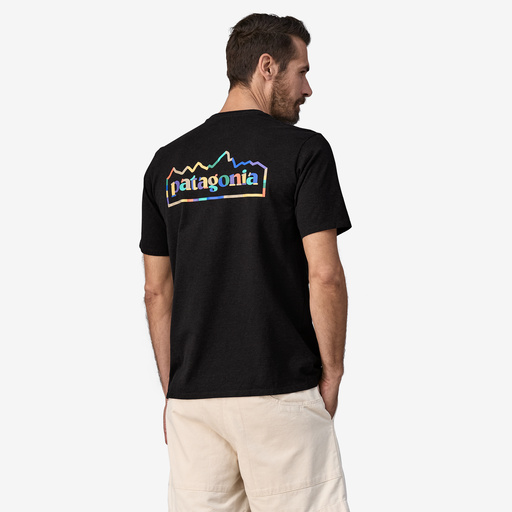 Patagonia Unity Fitz Responsibili-Tee Men Ink Black