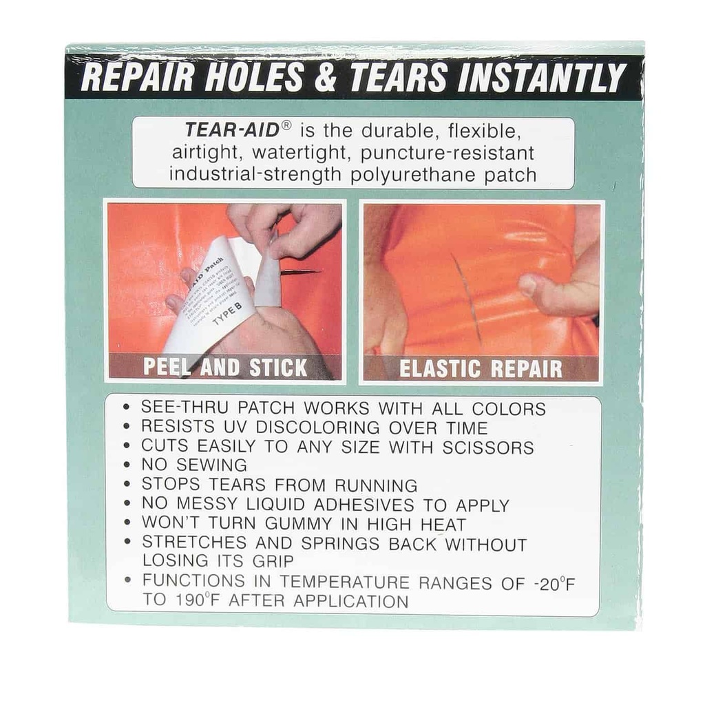 Tear Aid Tear Aid type B komplektas