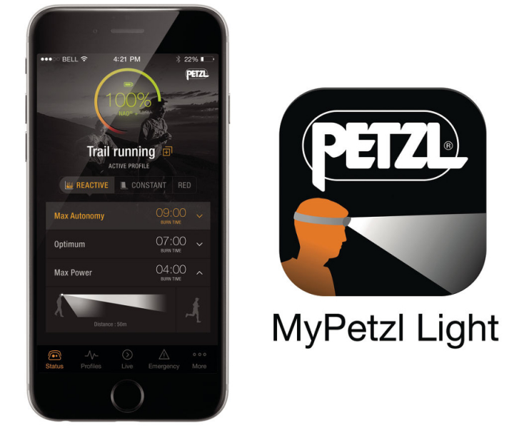 Petzl NAO+ HEADLAMP, 750 lm