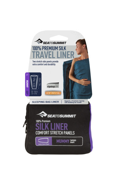 Sea To Summit Silk Stretch Liner - Mummy