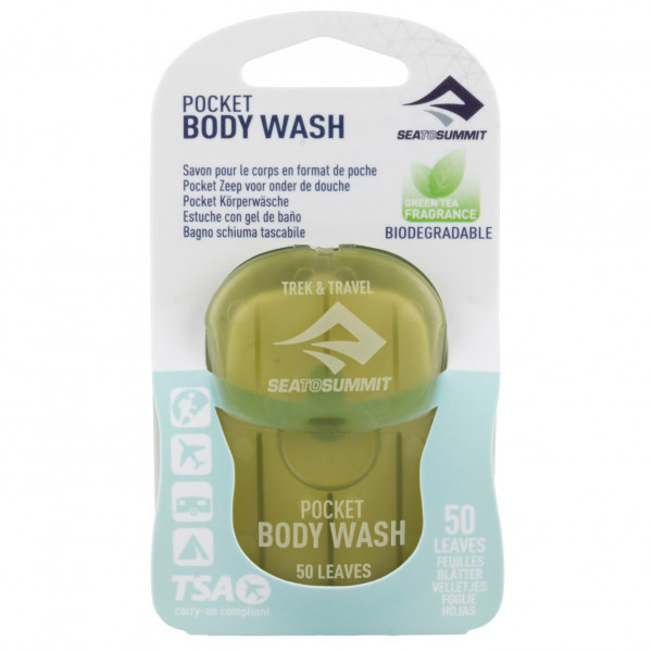 Sea To Summit Pocket Body Wash 50 leaves