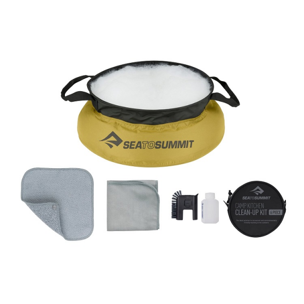 Sea To Summit Camp Kitchen Clean-Up Kit 6 Piece Set