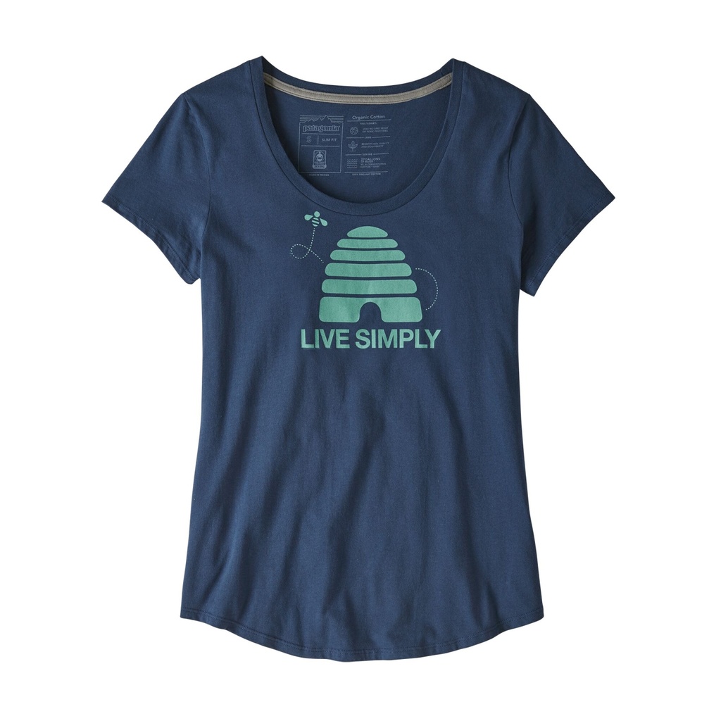 Patagonia Live Simply Hive Organic Scoop Women