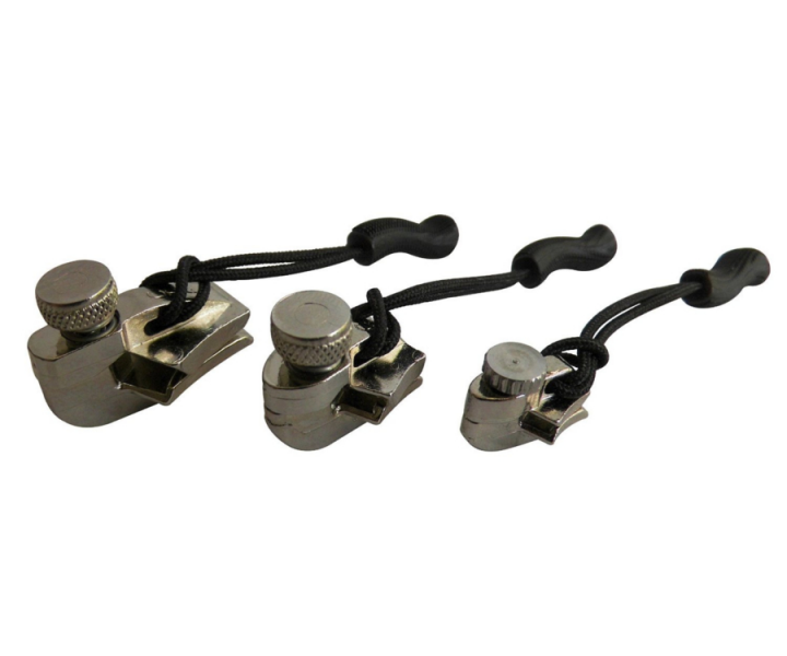 Munkees FixnZip Silver 3-pack