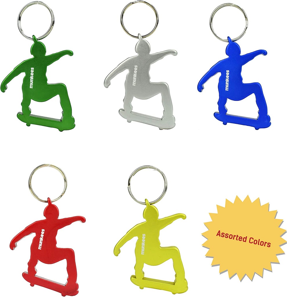 Munkees Bottle Opener – Skateboarder
