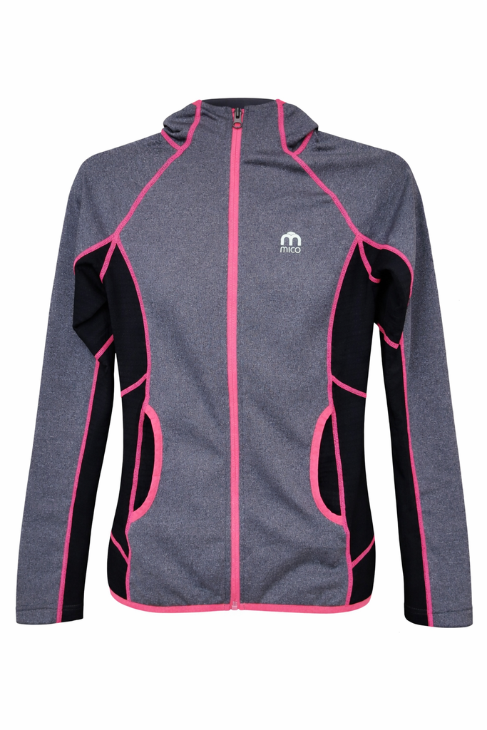 Mico Fleece Full Zip Hoody Woman