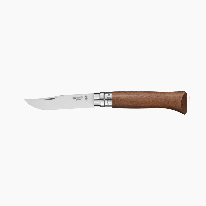 Opinel Stainless Steel N°8 Walnut