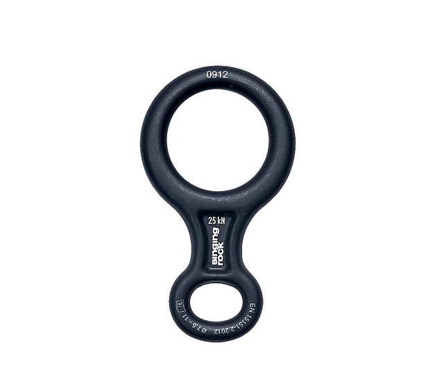 Singing Rock Figure 8 M, 25kN, Black matt