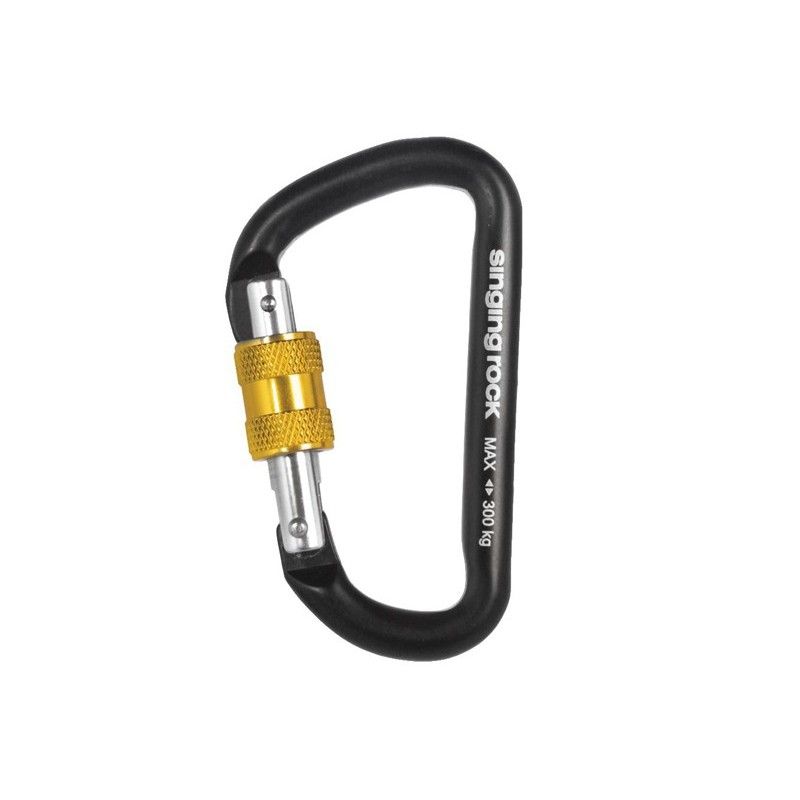 Singing Rock Carabiner mini D screw