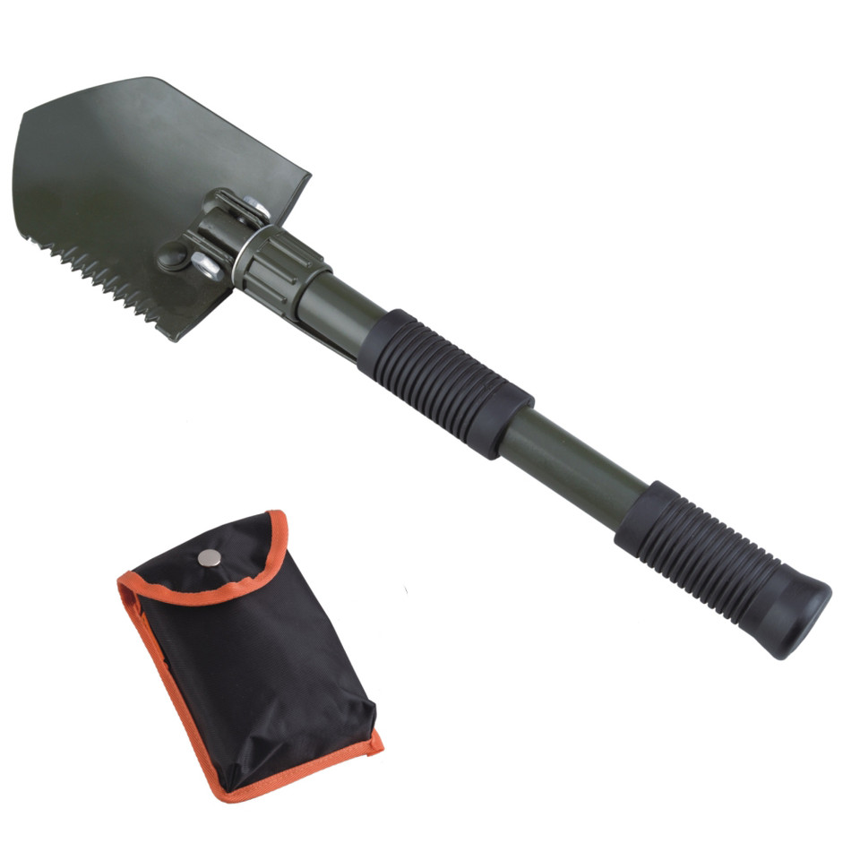 AceCamp Folding Shovel with Pick